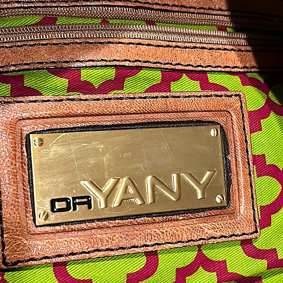 OrYANY Gorgeous Cognac Brown Leather Gwen Hobo Bag Purse 🌸🌸 - Picture 6 of 11